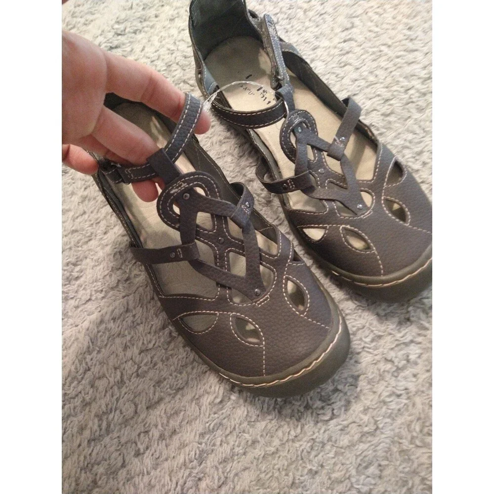 Jbu  memory foam hiking Shoes/Sandals outdoor Size 9 ladies gray